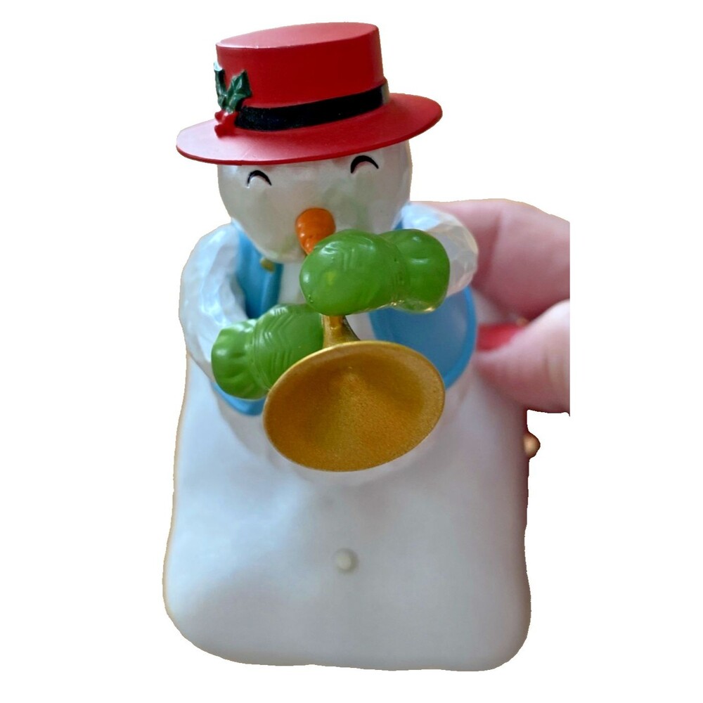 Hallmark 2010 Snowman Wireless Band Trumpet Tom  Music and Movement Works